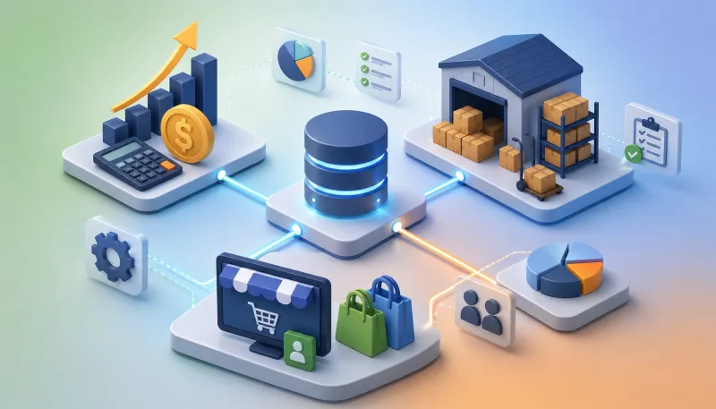 ERP Gestão Integrada: Como Unir Financeiro, Estoque e Vendas em uma Única Plataforma