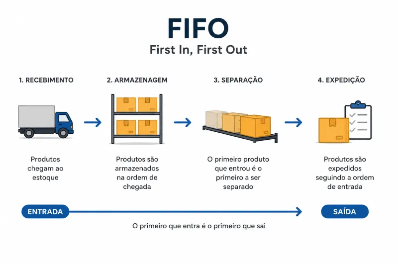 FIFO O Que É? Conheça a Estratégia Utilizada por Grandes Empresas