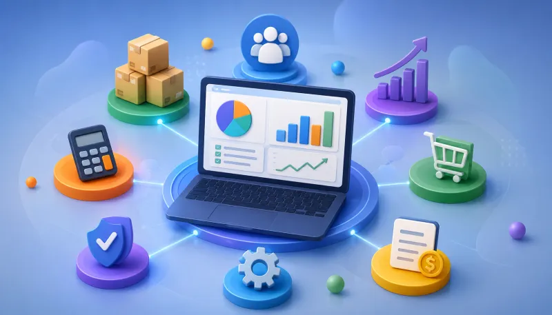 10 Benefícios de um ERP Sistema de Gestão Para Aumentar a Produtividade da Sua Empresa