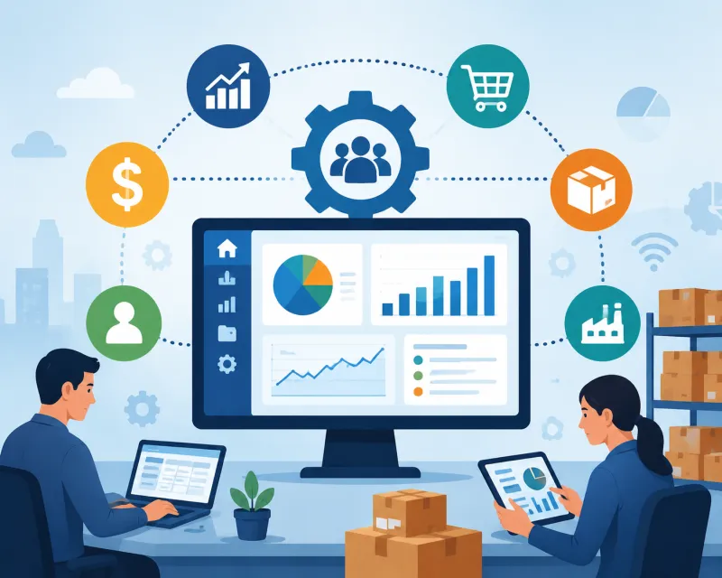 Como os Sistemas Integrados de Gestão ERP Aumentam a Produtividade e Reduzem Custos Empresariais
