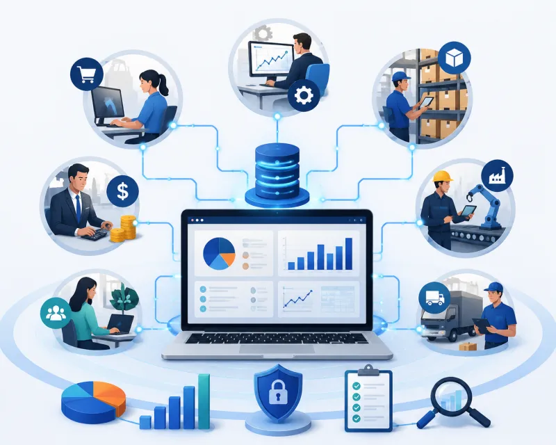 Sistemas Integrados de Gestão ERP: O Que São Benefícios e Como Funcionam