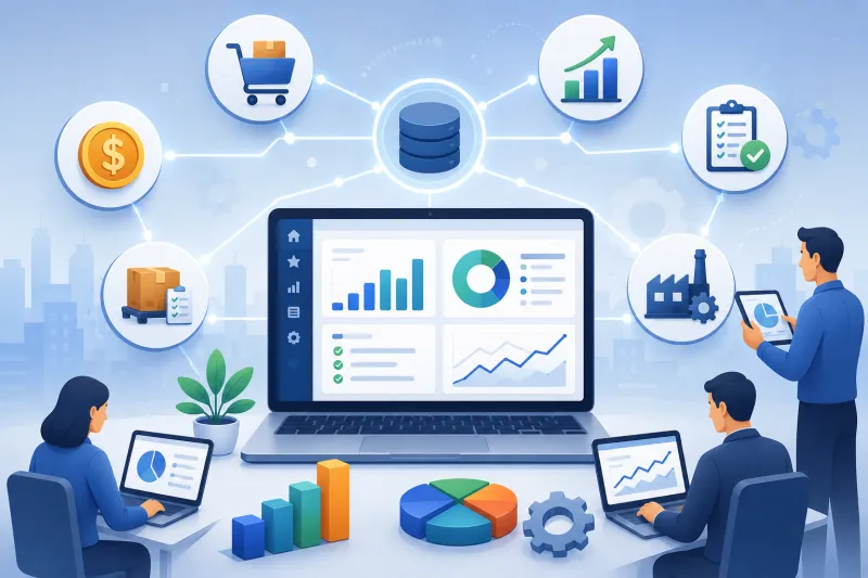 Sistemas Integrados de Gestão ERP: Como Centralizar Processos e Aumentar a Produtividade