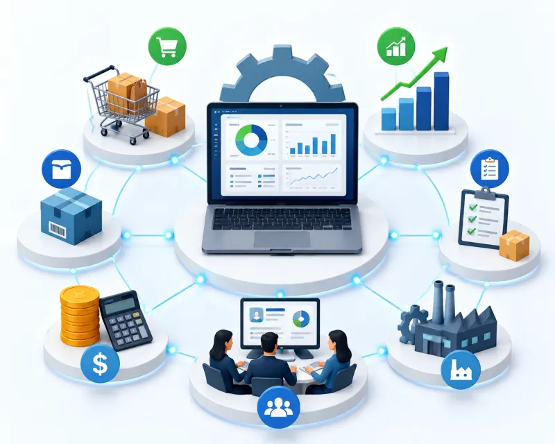 Sistemas Integrados de Gestão ERP: Como Melhoram o Controle e a Eficiência da Empresa