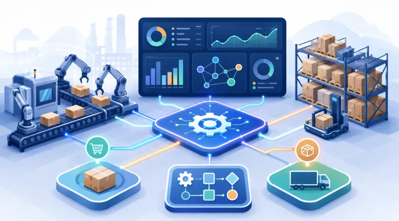 Sistema Integrado de Gestão ERP para Indústria: Controle de Produção, Estoque e Processos