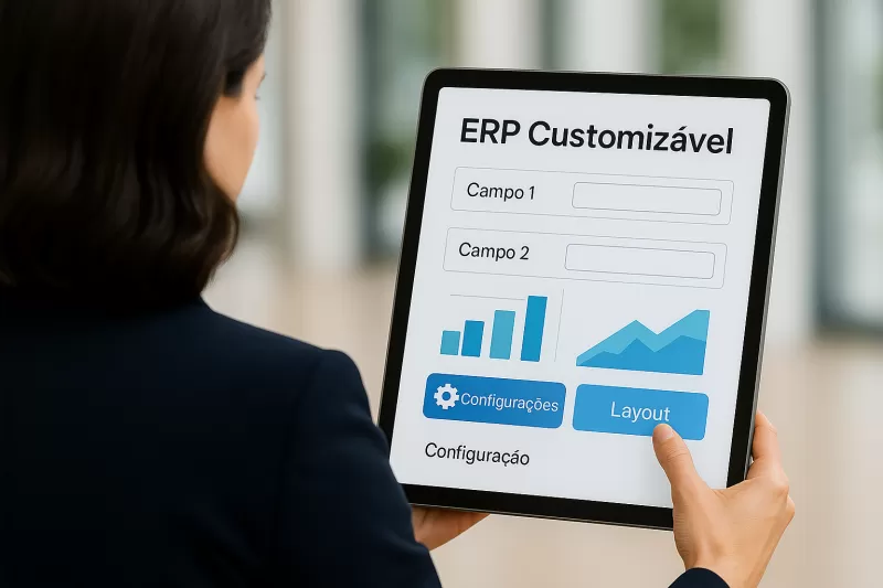 ERP Customizável: Flexibilidade e eficiência sob medida para seu negócio