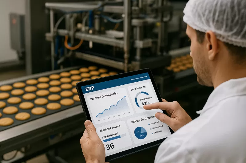 ERP Customizável no Setor Alimentício: Controle de Produção e Logística