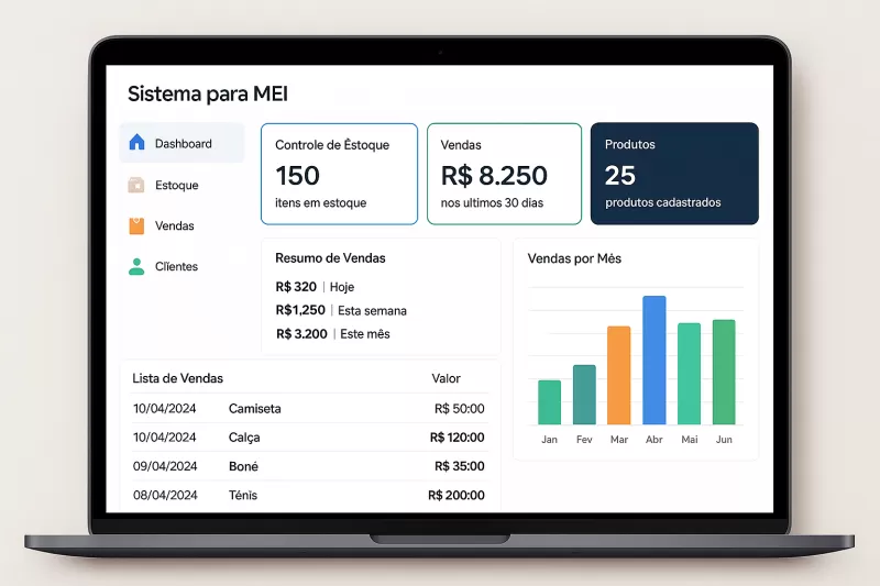 Sistema para MEI: Guia Completo para Controlar Estoque e Vendas com Eficiência