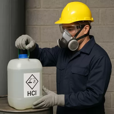 Ácido Clorídrico no Tratamento de Superfícies Metálicas: Eficiência, Segurança e Aplicações Industriais