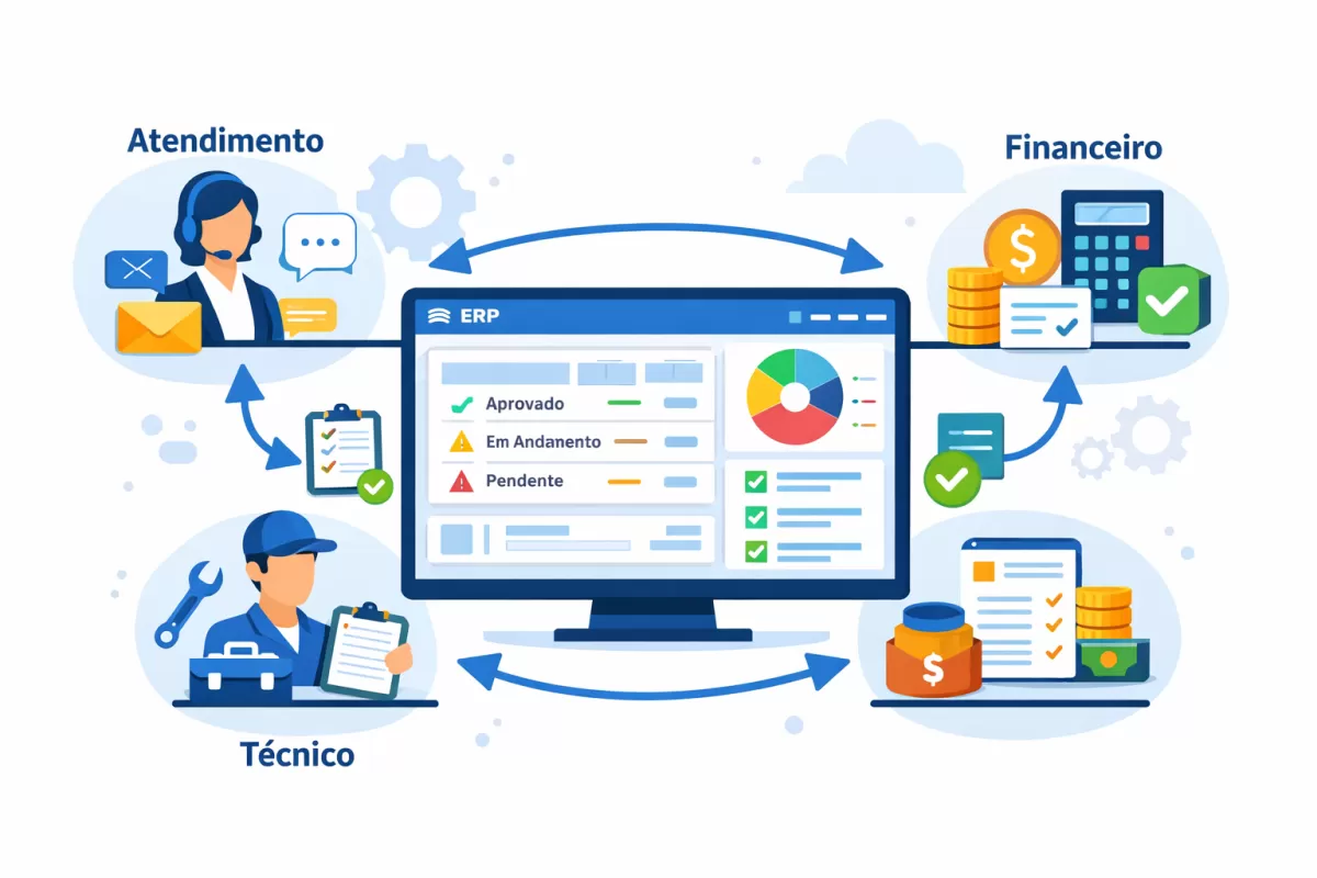 Sistema de Controle de Ordem de Serviço: como soluções sob medida aumentam a eficiência operacional