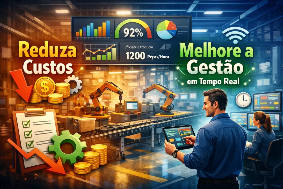 Sistema de Controle de Produção Industrial: Reduza Custos e Melhore a Gestão em Tempo Real