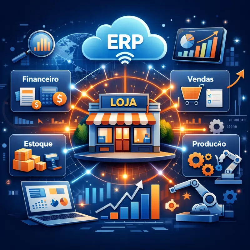Como escolher o melhor sistema ERP para pequenas empresas em 2026