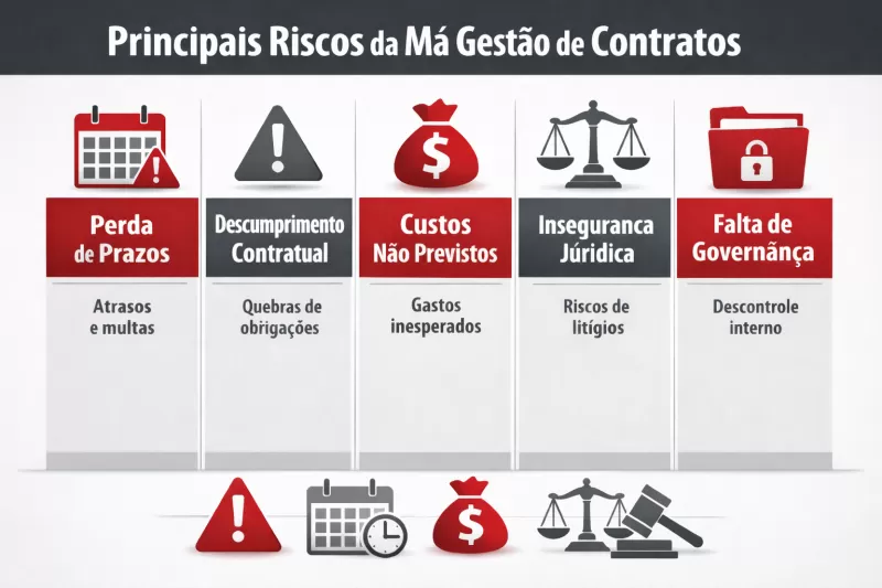 Administração de Contratos: Os 5 Maiores Riscos da Má Gestão