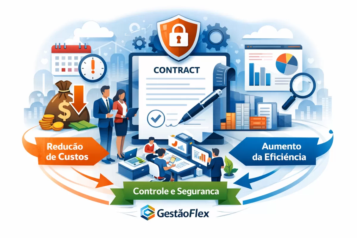 O Melhor Sistema de Gestão de Contratos para Reduzir Custos e Aumentar a Eficiência: GestãoFlex