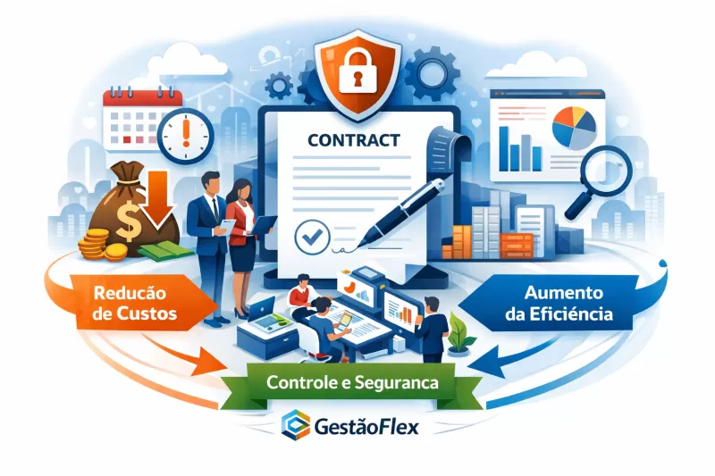 O Melhor Sistema Gestão de Contratos para Reduzir Custos e Aumentar a Eficiência: GestãoFlex