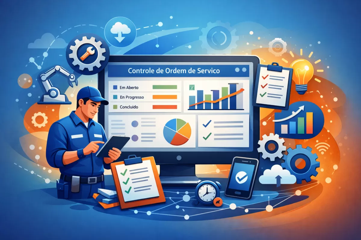 Sistema de Controle de Ordem de Serviço: O Guia Completo para Organizar Atendimentos e Equipes