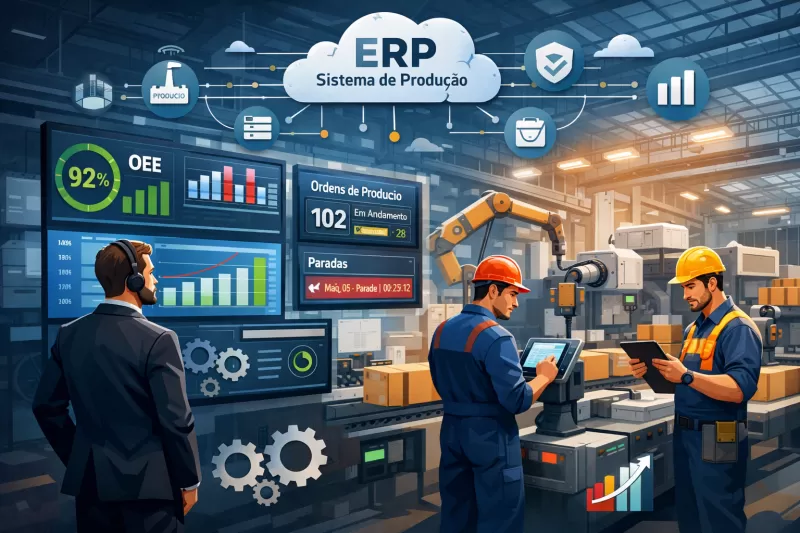 Sistema de Apontamento de Produção: Como Reduzir Custos e Aumentar a Eficiência em Tempo Real