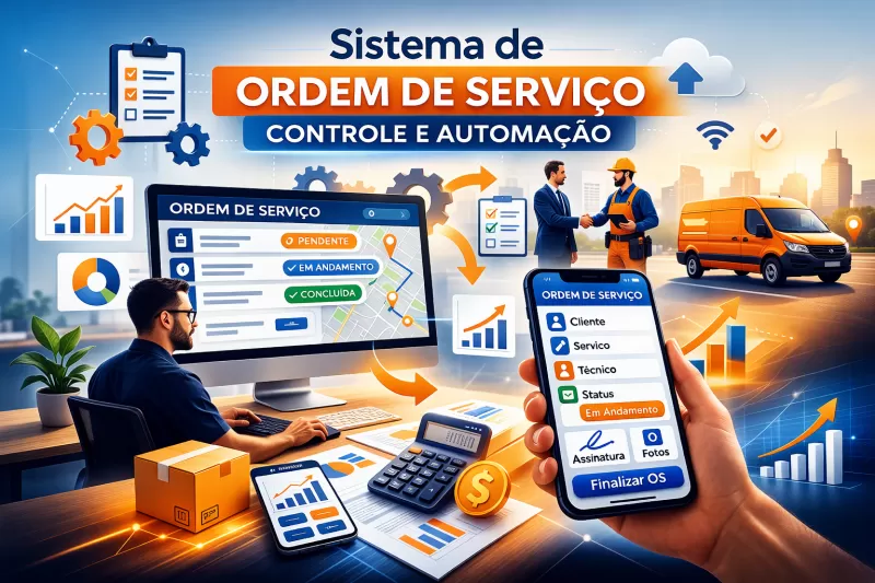 Sistema de Controle de Ordem de Serviço: Como Automatizar Processos e Eliminar Retrabalho na Sua Empresa