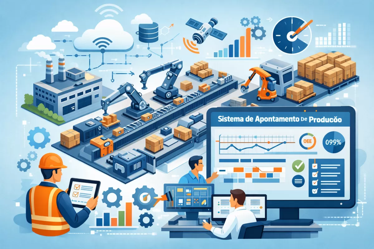 Sistema de Apontamento de Produção: Como Aumentar a Produtividade da Indústria em Até 30%