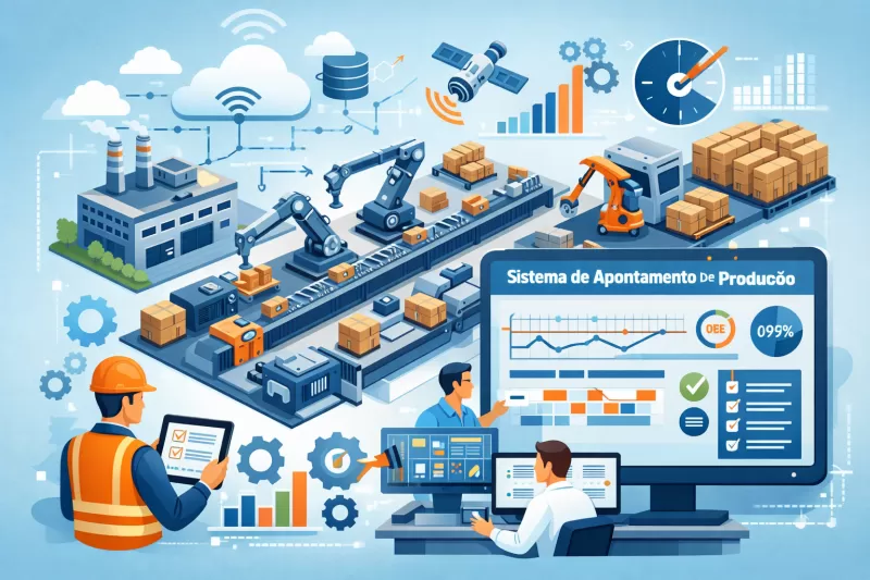 Sistema de Apontamento de Produção: Como Aumentar a Produtividade da Indústria em Até 30%