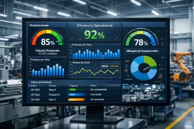 Sistema de Controle de Produção: Tenha Controle Total da Fábrica em Tempo Real