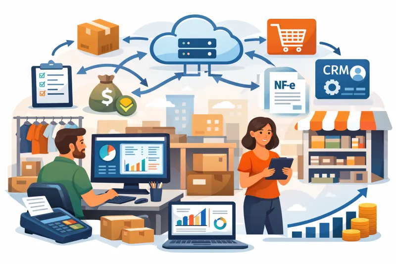 Sistema ERP para pequenas empresas: guia completo para aumentar a produtividade