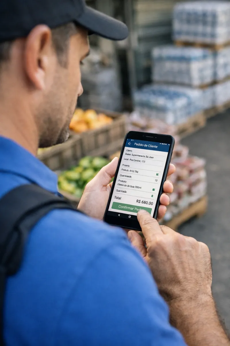 Sistema para distribuidora de alimentos: como automatizar pedidos, estoque e faturamento