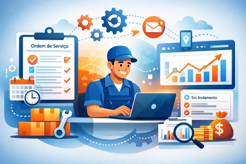 7 benefícios de usar um sistema de controle de ordem de serviço na gestão empresarial