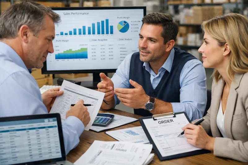 Sistema para distribuidora de alimentos: o erro silencioso que faz você perder margem em cada pedido