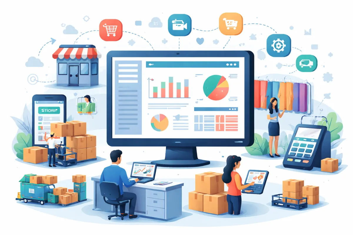 Melhor ERP para Lojas: Comparativo Completo e Como Escolher o Ideal