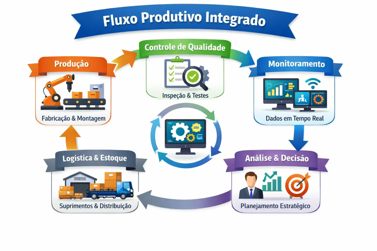 Como um Sistema de Controle de Produção Pode Transformar Sua Fábrica