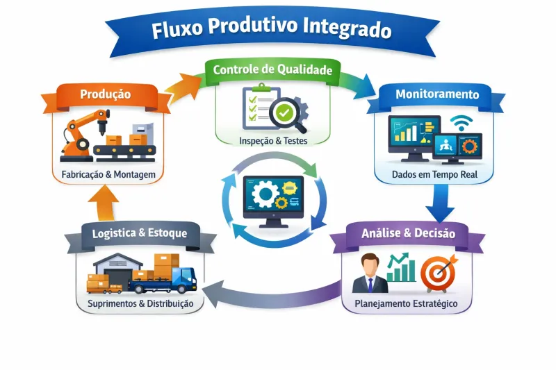 Como um Sistema de Controle de Produção Pode Transformar Sua Fábrica