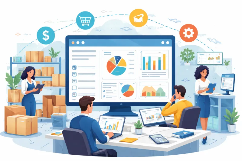 Sistema ERP para Pequenas Empresas: Como Organizar seu Negócio e Crescer Mais Rápido