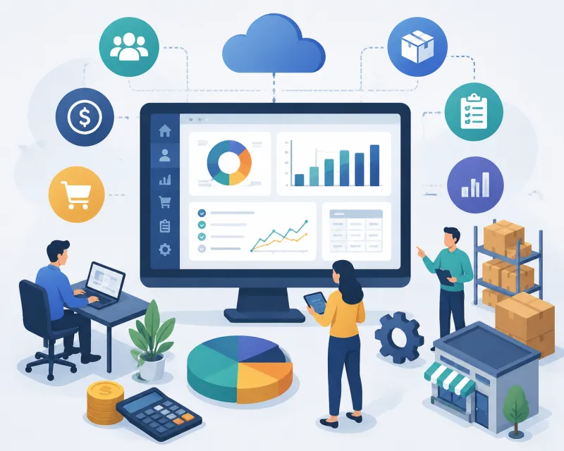 10 Benefícios de um Sistema ERP para Pequenas Empresas na Gestão Empresarial