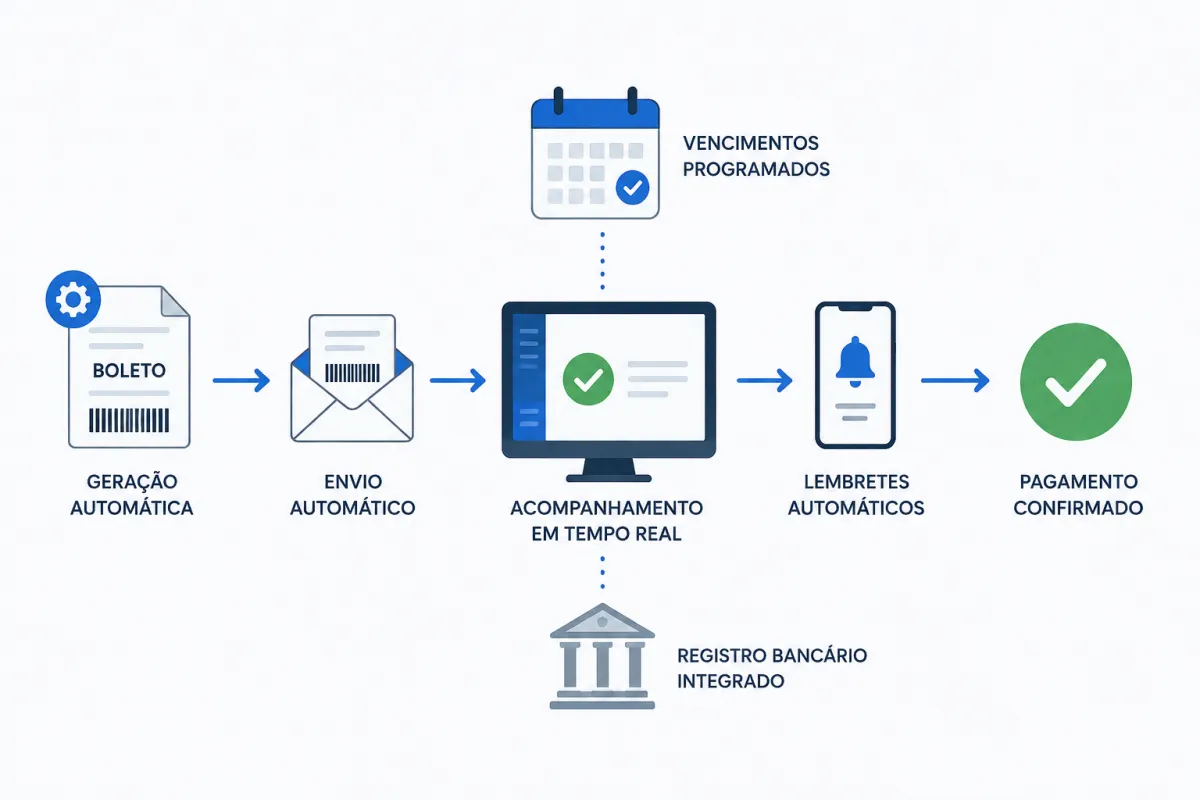 Controle suas Cobranças com um Sistema de Boletos Automatizado