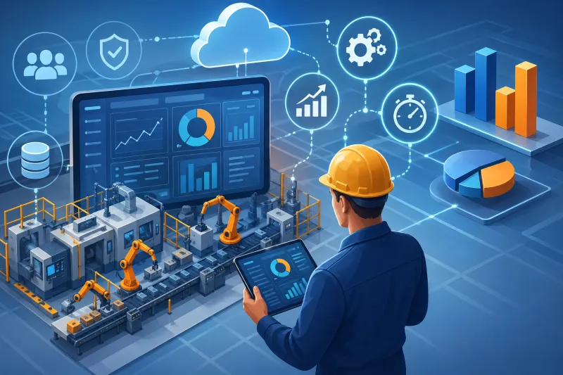 Como Escolher o Melhor Sistema de Apontamento de Produção para Sua Empresa em 2026