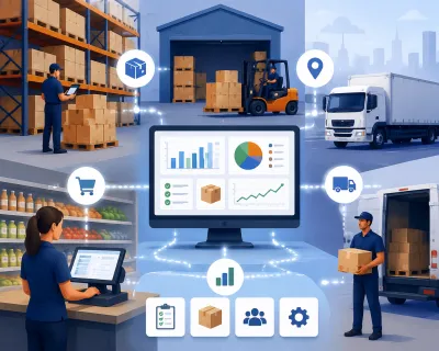 Sistema para distribuidora de alimentos como otimizar estoque vendas e logística