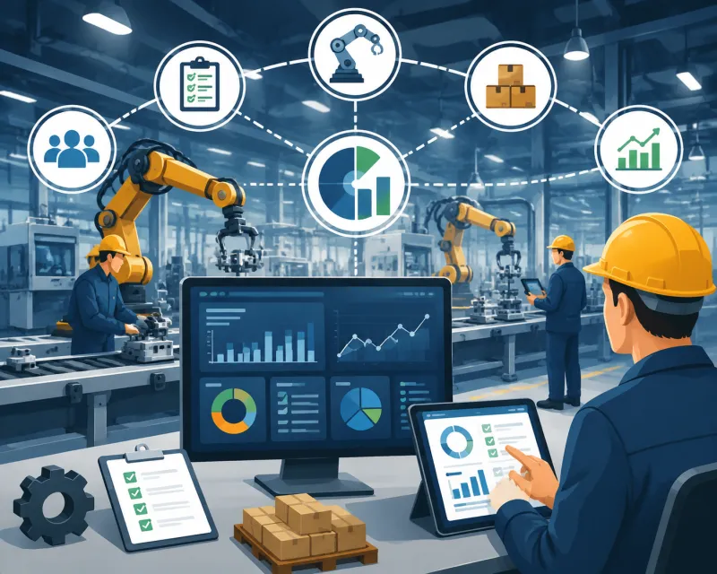 Apontamento de Produção: O Que É, Como Funciona e Como Melhorar o Controle Industrial