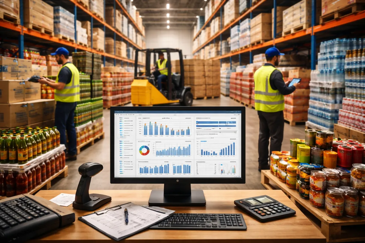 Sistema para Distribuidora de Alimentos: Como Organizar Estoque, Vendas e a Gestão da Empresa