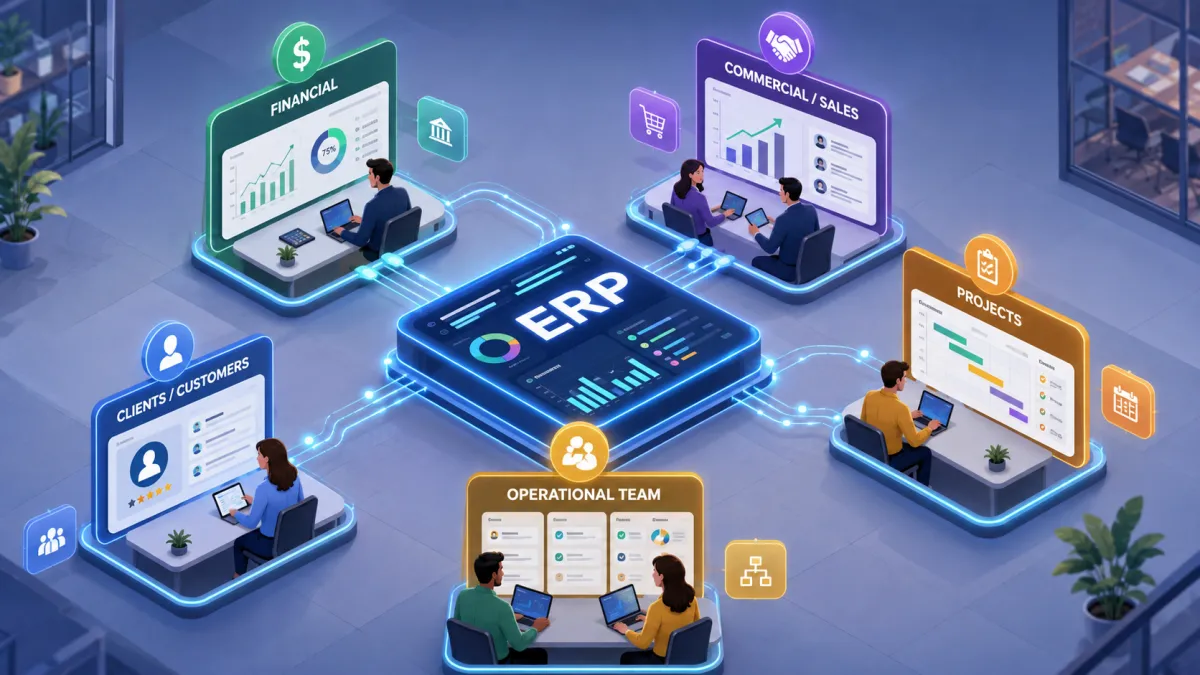 ERP para empresas de serviços: guia completo para escolher o sistema ideal