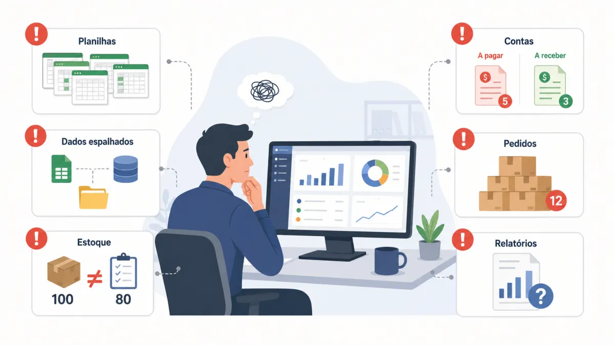 ERP Simples: O Que É, Como Funciona e Qual Escolher