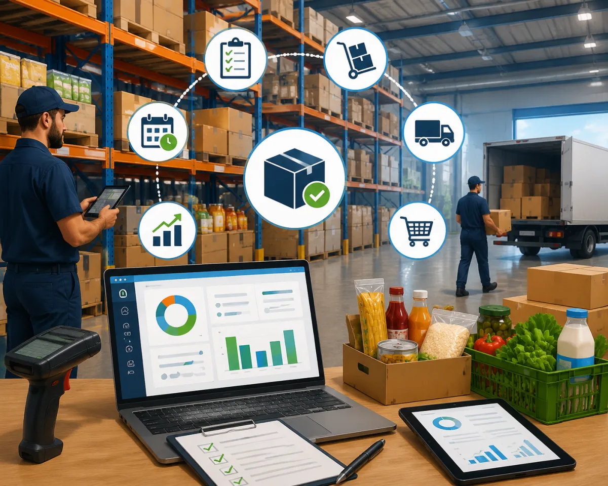 A importância do controle de estoque em um sistema para distribuidora de alimentos