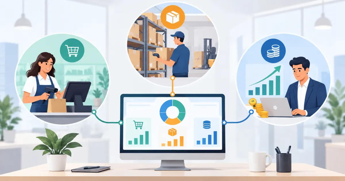 Sistemas integrados de gestão ERP: como integrar vendas, estoque e financeiro