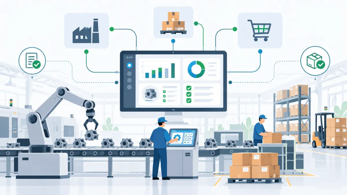 Sistema ERP para Indústria: Como Reduzir Erros e Retrabalho na Produção