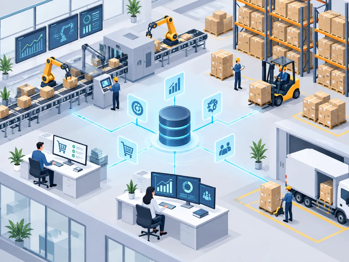 Sistema ERP para Indústria: Como Aumentar a Eficiência Operacional