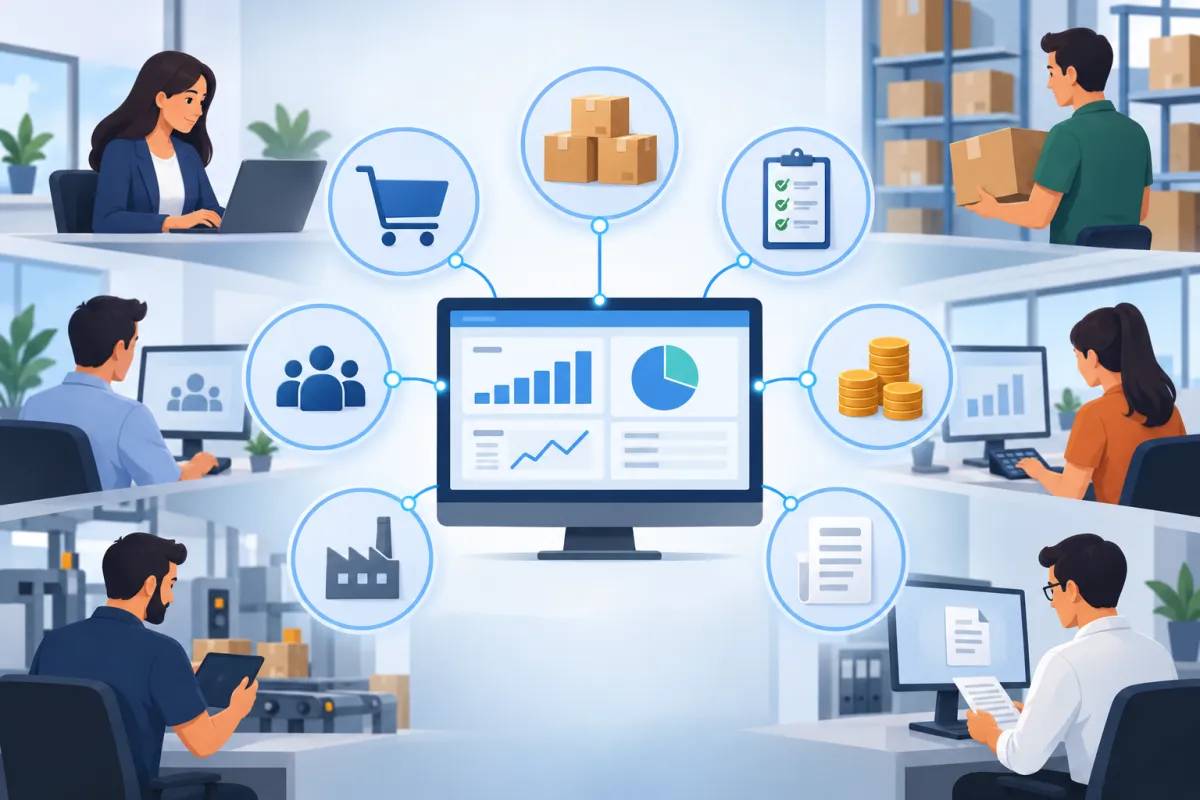 Sistemas Integrados de Gestão ERP: 7 Sinais de Que Sua Empresa Precisa Integrar os Setores