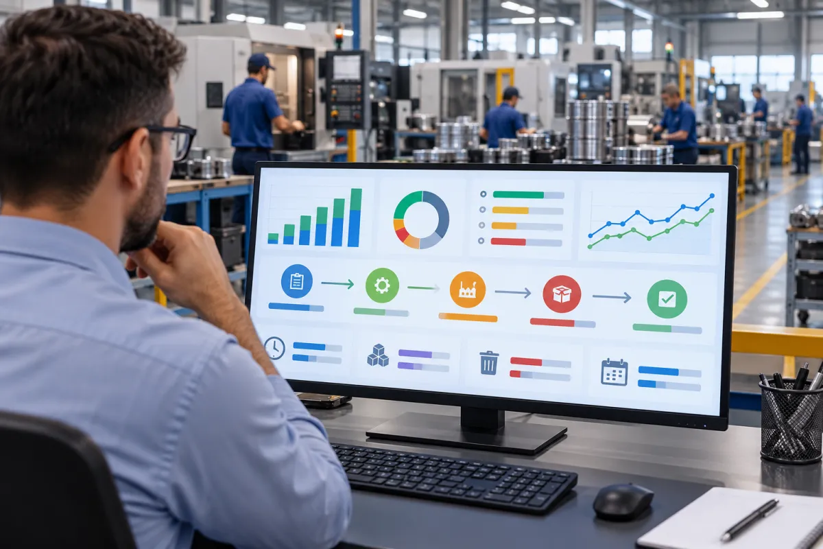 Sistema de Controle de Produção: Veja Como Acompanhar a Produção em Tempo Real