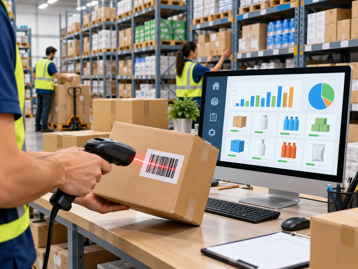 Controle de Estoque Código de Barras: Como Funciona na Prática