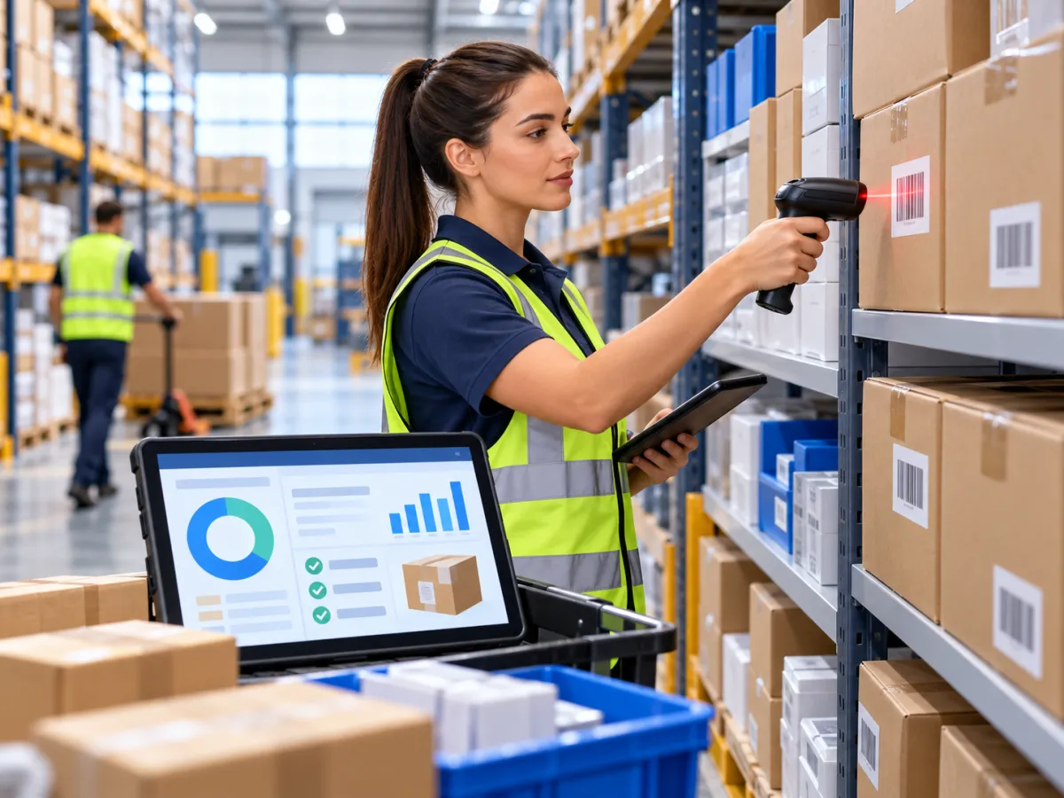 Controle de Estoque Código de Barras: Como Fazer Inventário com Mais Rapidez