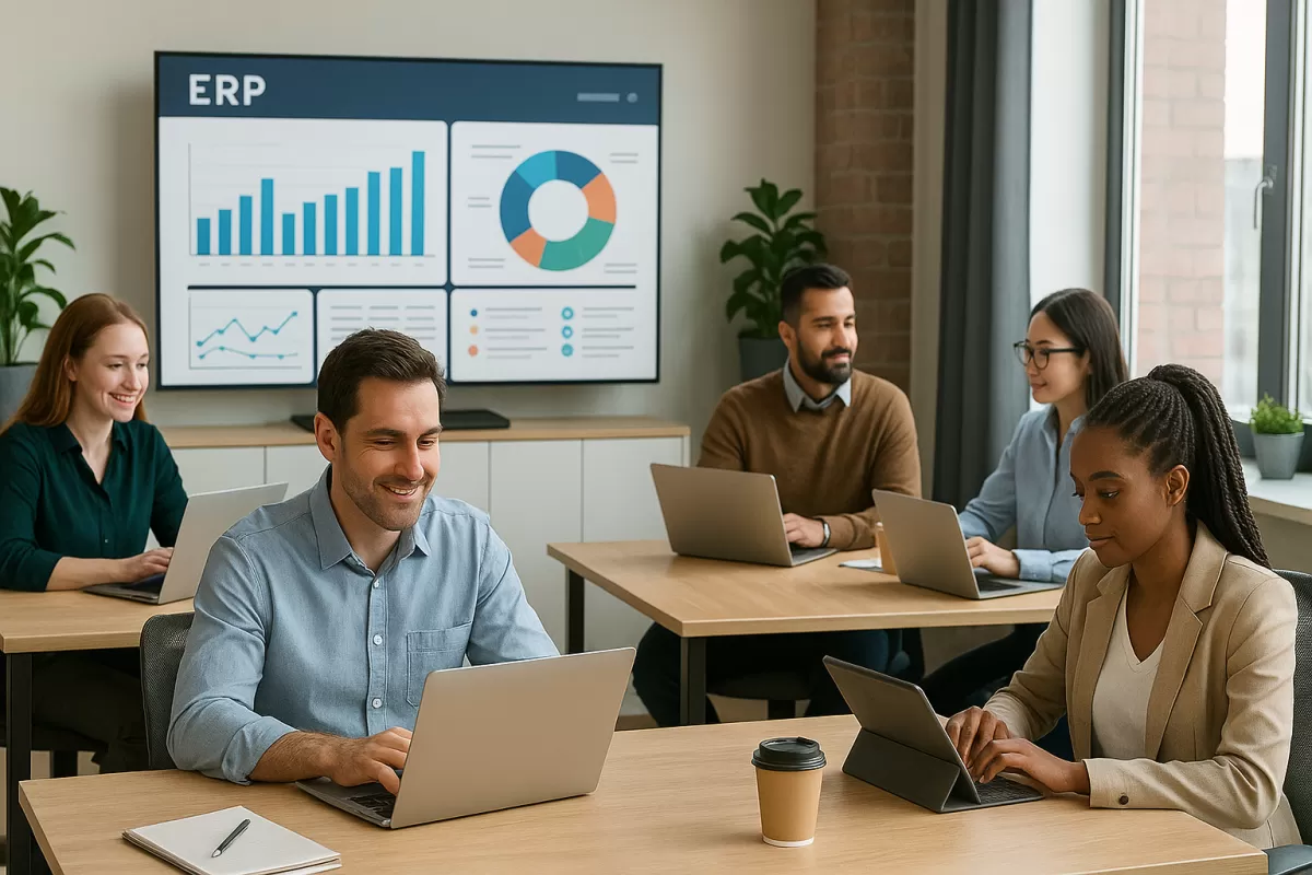 Automatização de processos empresariais com um ERP Simples