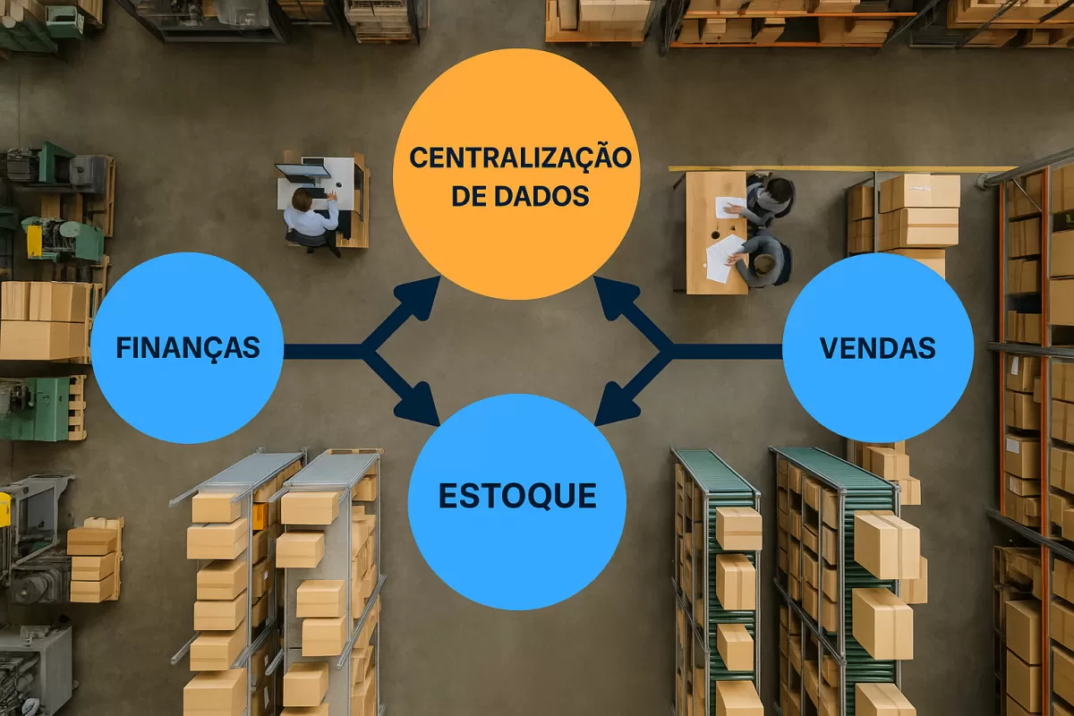 Como um sistema ERP para pequenas empresas pode melhorar o controle financeiro